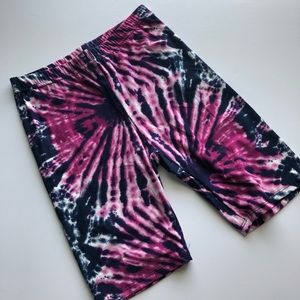 Brand new Tie Dye legging shorts -Small